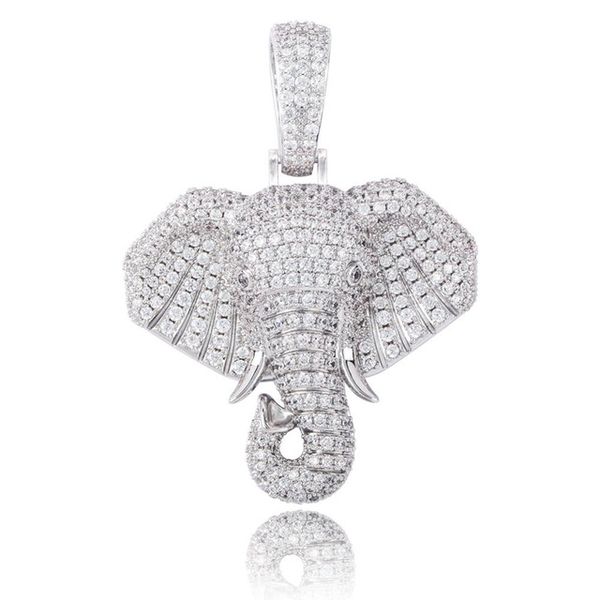 новый iced out животных слон кулон ожерелье кулон с цепью веревки кубический циркон сияющий мужской хип-хоп ювелирный подарок, Silver
новый iced out животных слон кулон ожерелье кулон с цепью веревки кубический циркон сияющий мужской хип-хоп ювелирный подарок, Silver