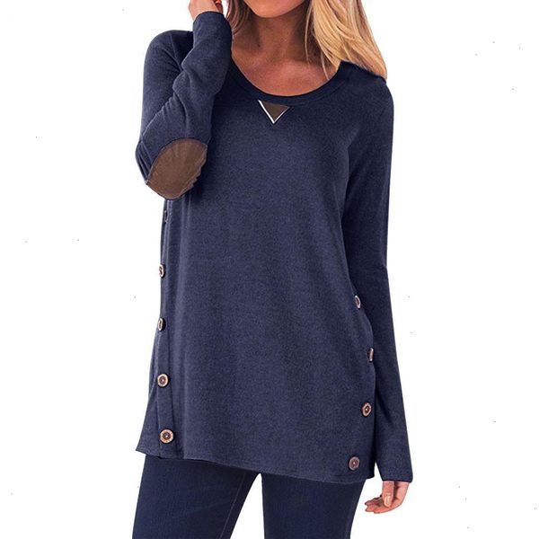 women blouses ladies blouses brand woman casual long sleeve round neck tunic shirt with button camisa feminina manga longa, White
women blouses ladies blouses brand woman casual long sleeve round neck tunic shirt with button camisa feminina manga longa, White