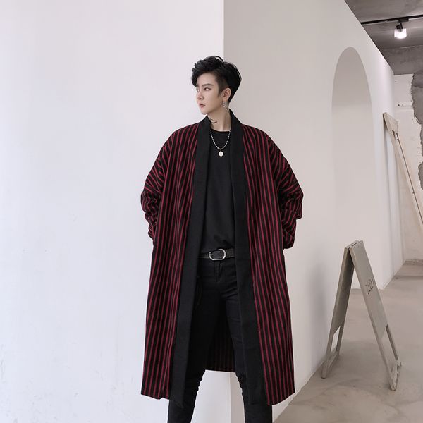 мужчины свободный свободный длинные полосы кардиган пальто мужчина япония streetwear hip hop ветровка куртка верхняя одежда шинель, Tan;black
мужчины свободный свободный длинные полосы кардиган пальто мужчина япония streetwear hip hop ветровка куртка верхняя одежда шинель, Tan;black
