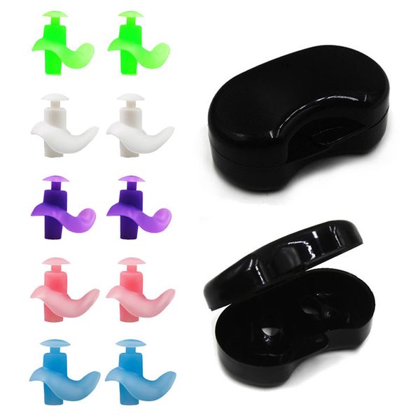 1 pair soft silicone waterproof ear plugs professional ear protection earplugs noise reduction for sleep swimming accessories
1 pair soft silicone waterproof ear plugs professional ear protection earplugs noise reduction for sleep swimming accessories