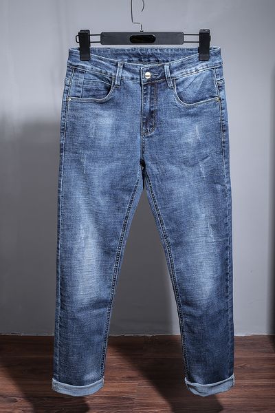 the blue jeans men's casual pants straight nine minutes of pants big yards youth men's trousers
the blue jeans men's casual pants straight nine minutes of pants big yards youth men's trousers
