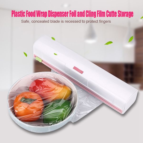 cling film wrap storage holder box stainless steel preservative film dispenser seal aluminum foil wax paper cutter
cling film wrap storage holder box stainless steel preservative film dispenser seal aluminum foil wax paper cutter
