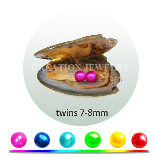 bulk freshwater oysters has twins/ 2pcs cultured round pearls 7-8mm 4a mixed 28 colors good quality shipped by dhl license needed, White
bulk freshwater oysters has twins/ 2pcs cultured round pearls 7-8mm 4a mixed 28 colors good quality shipped by dhl license needed, White
