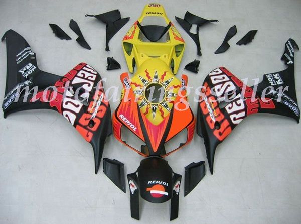oem quality new abs full fairings kits fit for honda cbr1000rr (2006-2007) cbr1000rr 06 07 bodywork set black yellow and orange
oem quality new abs full fairings kits fit for honda cbr1000rr (2006-2007) cbr1000rr 06 07 bodywork set black yellow and orange