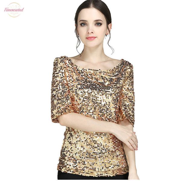 shirt women black 4xl 5xl plus size shirt crew neck fashion sequins sparkle coctail party casual blouse shirt koszula 30, White
shirt women black 4xl 5xl plus size shirt crew neck fashion sequins sparkle coctail party casual blouse shirt koszula 30, White