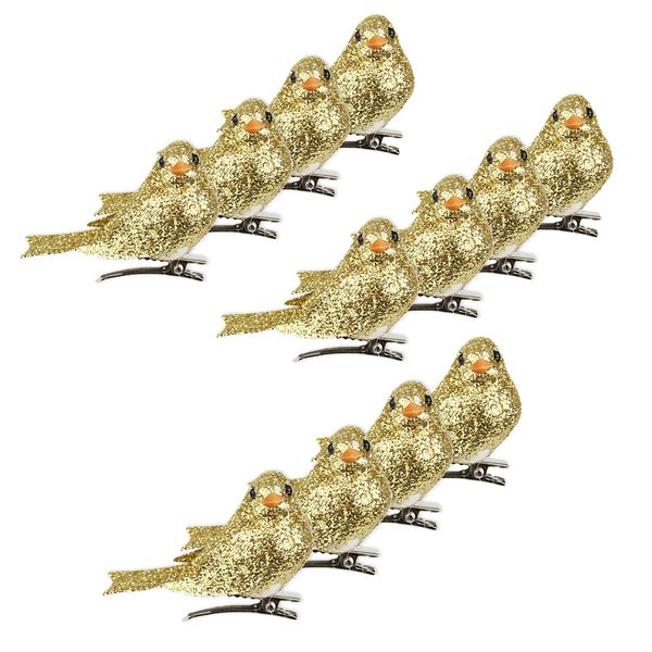 12 pack artificial birds on clips feathered foam birds for diy crafts outdoor garden ornaments home party decorations
12 pack artificial birds on clips feathered foam birds for diy crafts outdoor garden ornaments home party decorations