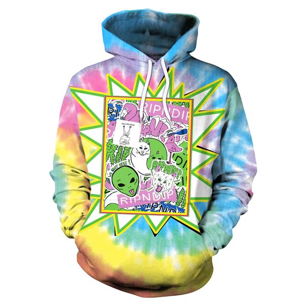 новые моды мультфильм симпатичные ripndip толстовки одежда женщины/мужчины унисекс с длинным рукавом 3d печатных пуловер унисекс хипстер спо, Black
новые моды мультфильм симпатичные ripndip толстовки одежда женщины/мужчины унисекс с длинным рукавом 3d печатных пуловер унисекс хипстер спо, Black