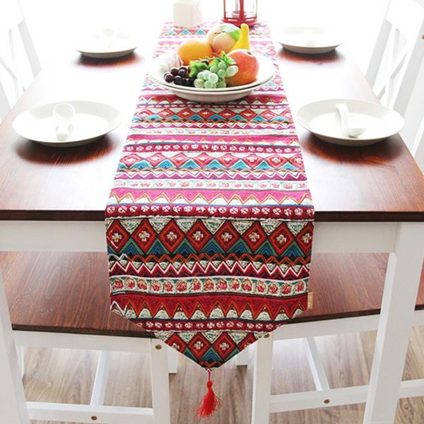 30x180cm european bohemia floral printed tassel table runner table cover restaurant wedding party decor home textile
30x180cm european bohemia floral printed tassel table runner table cover restaurant wedding party decor home textile