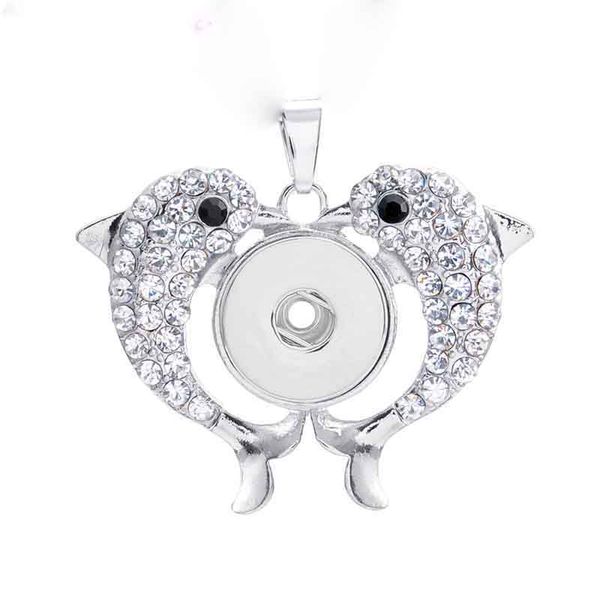 мода сменный металл дельфин имбирь кристалл ожерелье 184 fit 18 мм оснастки кнопку ожерелье шарм ювелирные изделия для женщин подарок, Silver 
мода сменный металл дельфин имбирь кристалл ожерелье 184 fit 18 мм оснастки кнопку ожерелье шарм ювелирные изделия для женщин подарок, Silver