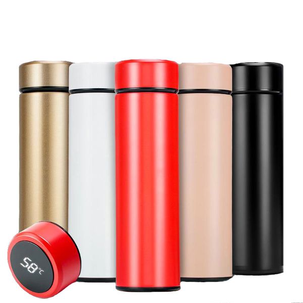new arrival insulated 500ml vacuum flask smart 304 stainless steel water bottle touch switch display temperature black
new arrival insulated 500ml vacuum flask smart 304 stainless steel water bottle touch switch display temperature black