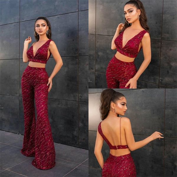 two piece mermaid evening dresses glitter spaghetti strap sleeveless prom dress backless sequins floor-length formal party gown, Black;red
two piece mermaid evening dresses glitter spaghetti strap sleeveless prom dress backless sequins floor-length formal party gown, Black;red