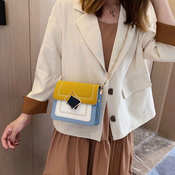 new style contrast color square sling bag crossbody bag chain square sling
new style contrast color square sling bag crossbody bag chain square sling