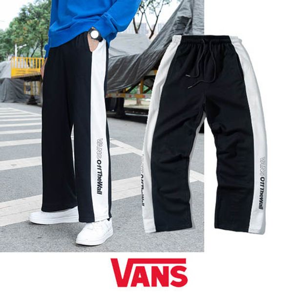van tide brand trousers mens designer trousers casual trousers fashion harem pants stitching straight pants loose sports pants, Black
van tide brand trousers mens designer trousers casual trousers fashion harem pants stitching straight pants loose sports pants, Black
