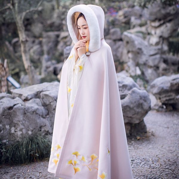 китайский стиль шерстяной плащ осень и зима традиционная ming hanfu древняя принцесса фаэтон плащ женщины вышитая накидка dwy2797, Black;red
китайский стиль шерстяной плащ осень и зима традиционная ming hanfu древняя принцесса фаэтон плащ женщины вышитая накидка dwy2797, Black;red