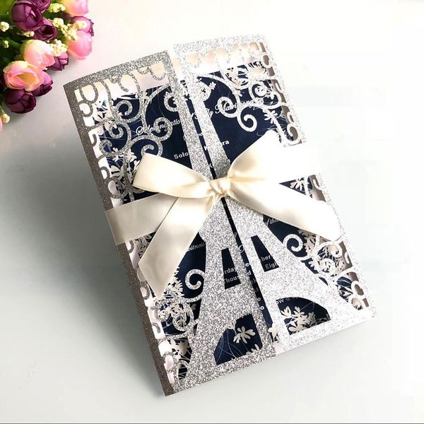 10pcs laser cut eiffel tower wedding invitations cards +tags vintage wedding bridal shower gift greeting card kits party decor
10pcs laser cut eiffel tower wedding invitations cards +tags vintage wedding bridal shower gift greeting card kits party decor