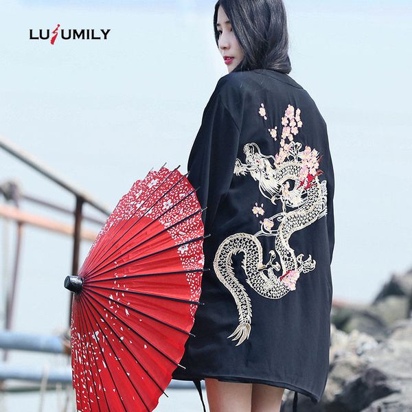 lusumily китайский стиль кимоно кардиган новинка лета вишневый dragon harajuku вышивка шифон солнцезащитный женская одежда, Black;brown
lusumily китайский стиль кимоно кардиган новинка лета вишневый dragon harajuku вышивка шифон солнцезащитный женская одежда, Black;brown