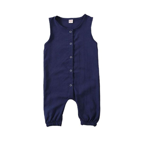 toddler baby boys summer clothing jumpsuit soild cotton sleeveless romper for kids sunsuit buttons outfit 0-24m, Blue
toddler baby boys summer clothing jumpsuit soild cotton sleeveless romper for kids sunsuit buttons outfit 0-24m, Blue