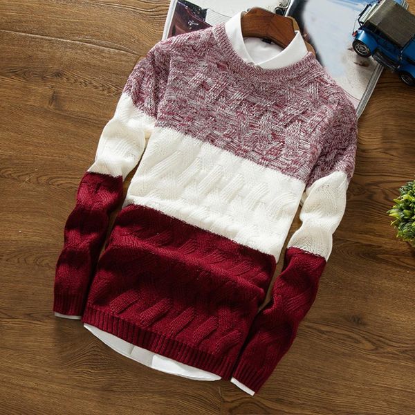 2020 patchwork sliming fits knitted pullover sweater autumn winter pull homme erkek men autumn sweaters long sleeve sweater, White;black
2020 patchwork sliming fits knitted pullover sweater autumn winter pull homme erkek men autumn sweaters long sleeve sweater, White;black