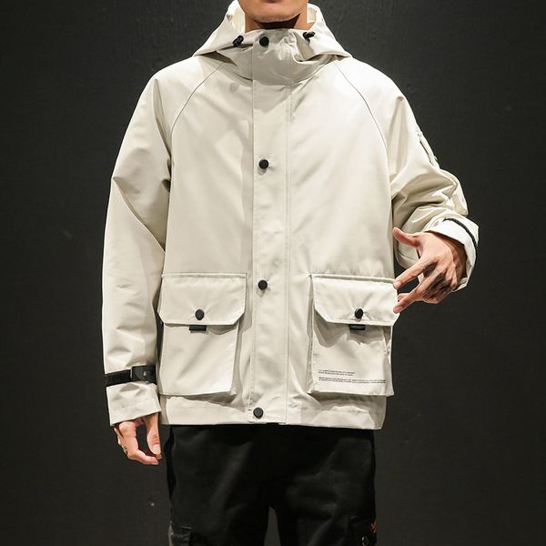 hooded spring jacket coat men arm pocket safari style windbreaker man beige black yellow army fashion outerwear oversize jackets, Black;brown
hooded spring jacket coat men arm pocket safari style windbreaker man beige black yellow army fashion outerwear oversize jackets, Black;brown