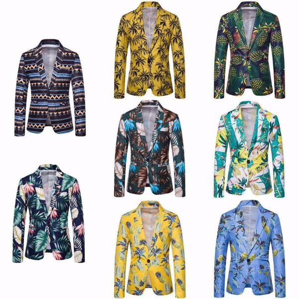 2019 hawaii vacation style pretty flower series caicai style characteristics floral-print single-button suit xf combination, White;black
2019 hawaii vacation style pretty flower series caicai style characteristics floral-print single-button suit xf combination, White;black