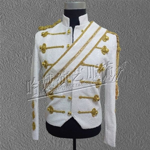 s-5xlnew 2016 michael jackson concert dance stage costume uniforms moonwalk stage costumes, Black;brown
s-5xlnew 2016 michael jackson concert dance stage costume uniforms moonwalk stage costumes, Black;brown