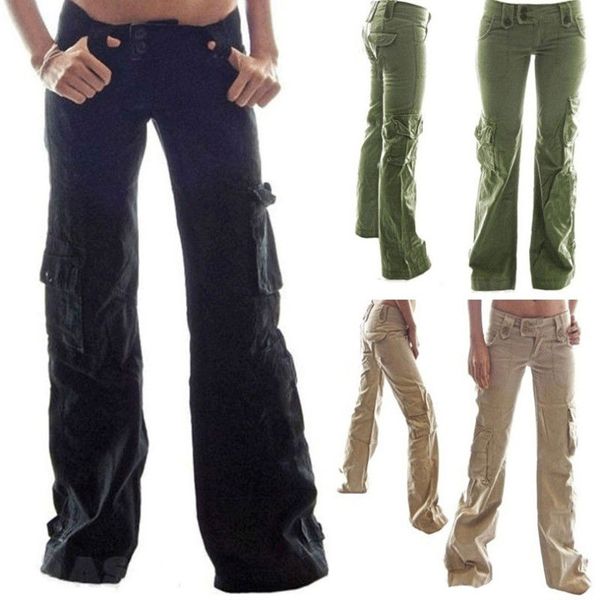 women's lady casual military army loose cargo pocket pants trousers plug size, Blue
women's lady casual military army loose cargo pocket pants trousers plug size, Blue