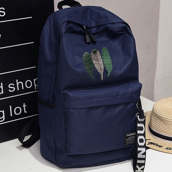 women student backpack college wind simple large capacity backpack canvas school bags for teenage girls shoulder #20
women student backpack college wind simple large capacity backpack canvas school bags for teenage girls shoulder #20