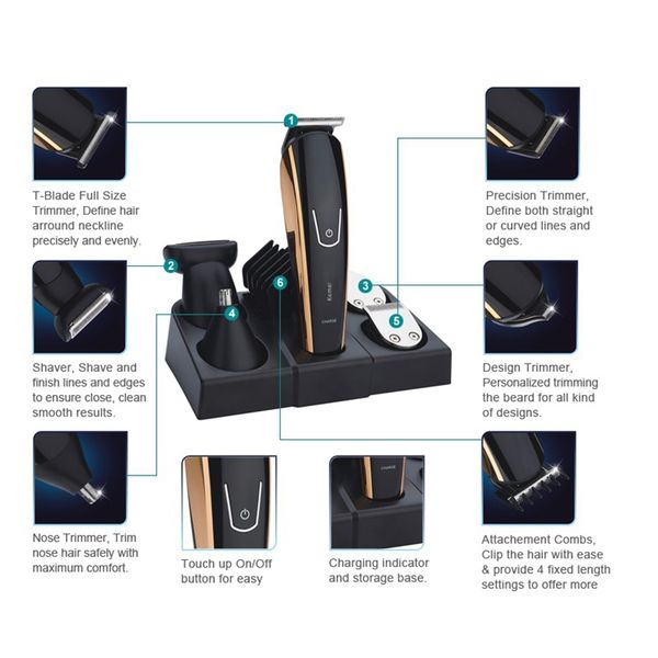 8in1 grooming kit hair trimmer beard clipper mustache trimer body shaver facial electric hair cutting machine hair cut head
8in1 grooming kit hair trimmer beard clipper mustache trimer body shaver facial electric hair cutting machine hair cut head