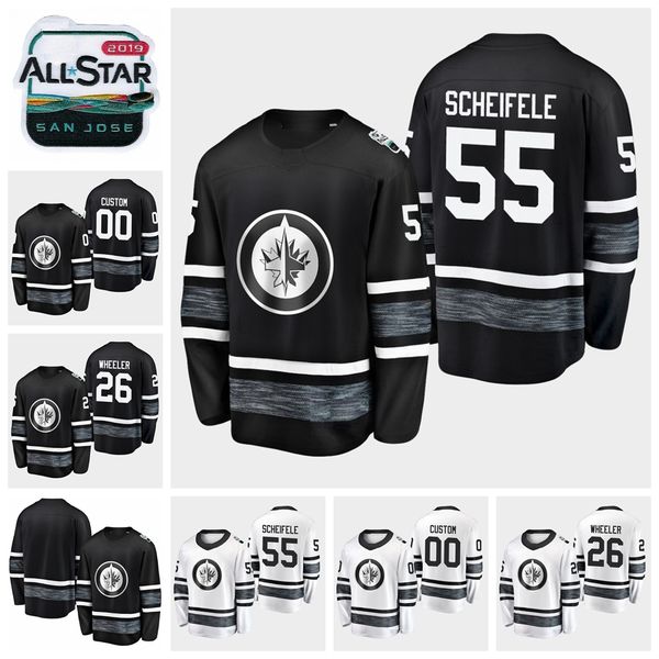2019 all star game 55 mark scheifele customize winnipeg jets hockey jerseys black white jersey 26 blake wheeler stitched shirts, Black;red
2019 all star game 55 mark scheifele customize winnipeg jets hockey jerseys black white jersey 26 blake wheeler stitched shirts, Black;red