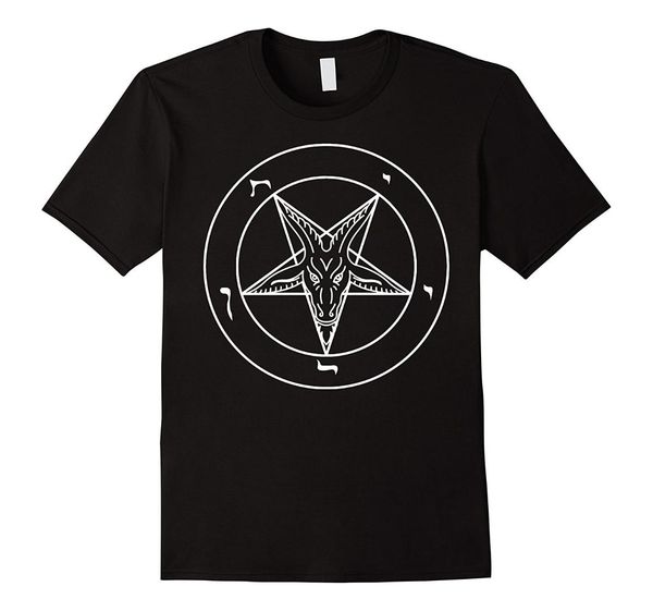 pentagram t-shirt with baphomet goat head satanic black star summer short sleeve t shirts s~3xl big size cotton tees, White;black
pentagram t-shirt with baphomet goat head satanic black star summer short sleeve t shirts s~3xl big size cotton tees, White;black