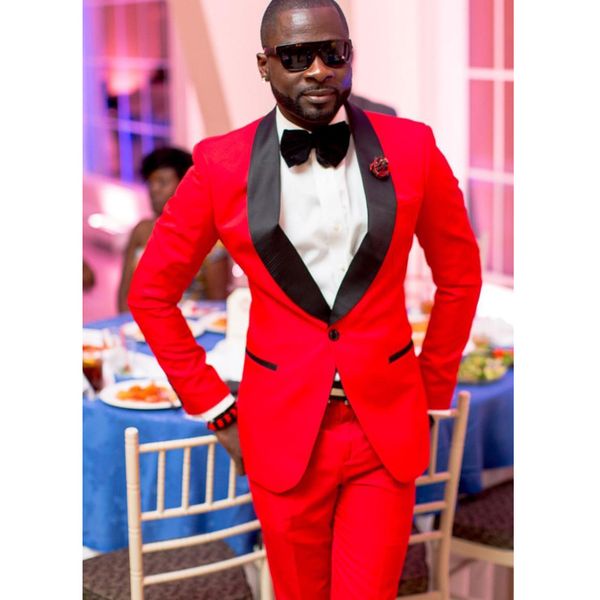 red groomsmen man suit shawl lapel wedding tuxedos jacket+pants custom groom wedding suits mens 2 pieces suits for wedding, Black;gray
red groomsmen man suit shawl lapel wedding tuxedos jacket+pants custom groom wedding suits mens 2 pieces suits for wedding, Black;gray