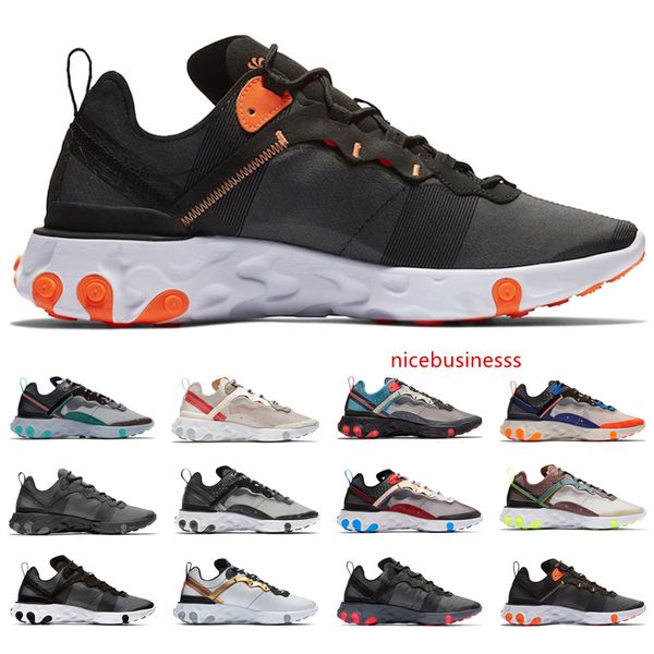 2019 react element 55 87 running shoes men women white black blue desert sand mens designer breathable sports sneakers size 36-45
2019 react element 55 87 running shoes men women white black blue desert sand mens designer breathable sports sneakers size 36-45