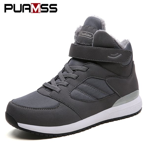 2018 winter new casual shoes men high keep warm snow shoes fur comfortable soft sole light weight men winter s, Black
2018 winter new casual shoes men high keep warm snow shoes fur comfortable soft sole light weight men winter s, Black