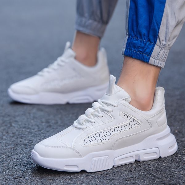 2019 lace up thick bottom sports white shoes men running sneakers outdoor shoes adulto sneakers men hip hop streetwear
2019 lace up thick bottom sports white shoes men running sneakers outdoor shoes adulto sneakers men hip hop streetwear