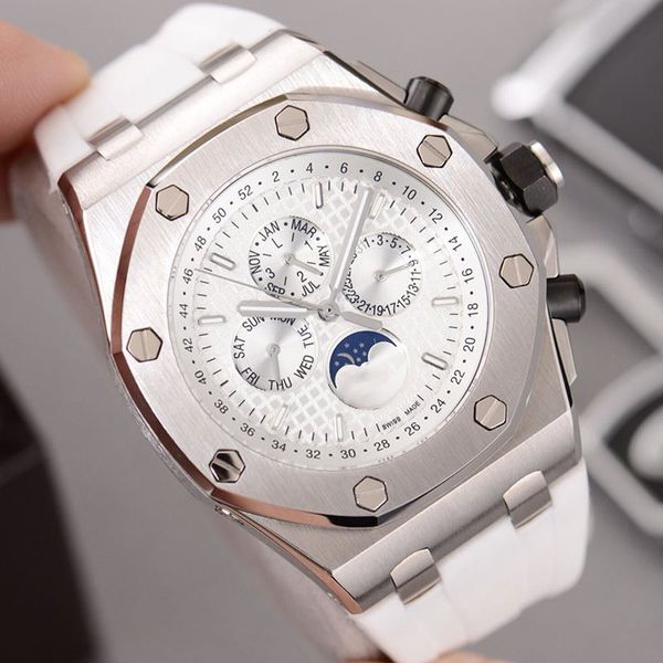 rose gold designer watches luxury mens watch 3126 automatic movement wristwatches 42mm 26470st montre de luxe rubber strap high quality, Slivery;brown
rose gold designer watches luxury mens watch 3126 automatic movement wristwatches 42mm 26470st montre de luxe rubber strap high quality, Slivery;brown