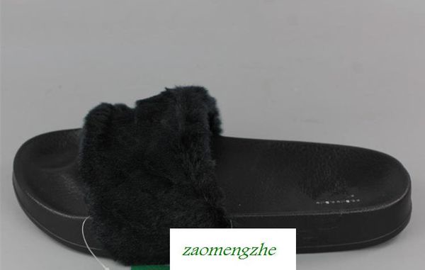 2017 с коробкой и мешками для пыли новый rihanna fenty leadcat меховые горки-розовый, черный, белый слайд сандалии женские тапочки розничная, Black
2017 с коробкой и мешками для пыли новый rihanna fenty leadcat меховые горки-розовый, черный, белый слайд сандалии женские тапочки розничная, Black
