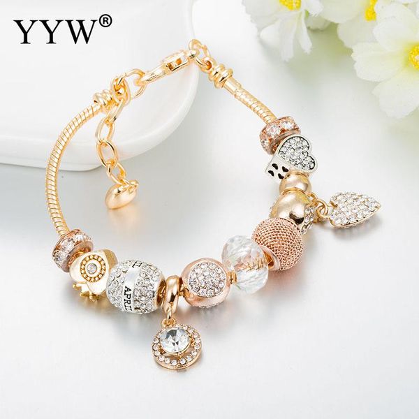 charm white golden bracelet crystal big beads bracelets for women pulseras mujer armband gifts, Golden;silver
charm white golden bracelet crystal big beads bracelets for women pulseras mujer armband gifts, Golden;silver