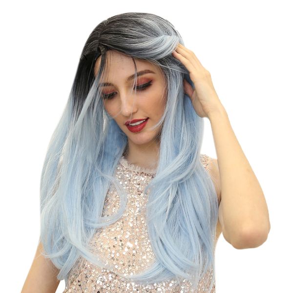 24inch women resistant synthetic silk full wig long straight hair wig
24inch women resistant synthetic silk full wig long straight hair wig