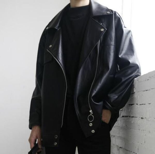 fashion new mens short pu leather jacket slim black casual coat outwears sizes e
fashion new mens short pu leather jacket slim black casual coat outwears sizes e