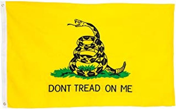 90*150 cm gadsden flag dont tread on me yellow snake flag banners polyester home decoration
90*150 cm gadsden flag dont tread on me yellow snake flag banners polyester home decoration