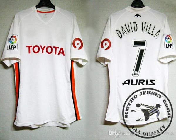 2006 07 home david villa 7 morientes 9 edu 22 del horno 3 silva 21 old soccer jersey futbol camesitas, Black;yellow
2006 07 home david villa 7 morientes 9 edu 22 del horno 3 silva 21 old soccer jersey futbol camesitas, Black;yellow