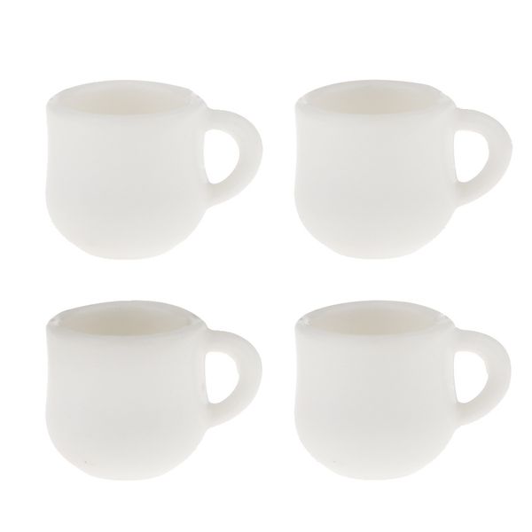 pack of 4pcs doll house miniature white coffee water tea cups 1/12 scale dining ware
pack of 4pcs doll house miniature white coffee water tea cups 1/12 scale dining ware