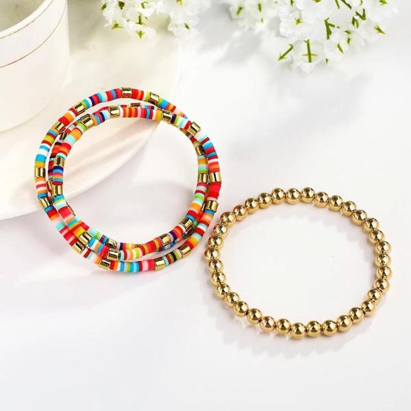 colorful charm acrylic beads bracelets for women bohemian summer beach golden bead statement bracelet jewelry pulseras handmade, Golden;silver
colorful charm acrylic beads bracelets for women bohemian summer beach golden bead statement bracelet jewelry pulseras handmade, Golden;silver