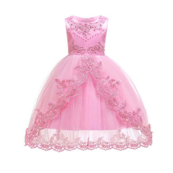 children's dress trailing red princess dress explosion children's wear stage performance clothing the new western style 45, Red;yellow
children's dress trailing red princess dress explosion children's wear stage performance clothing the new western style 45, Red;yellow