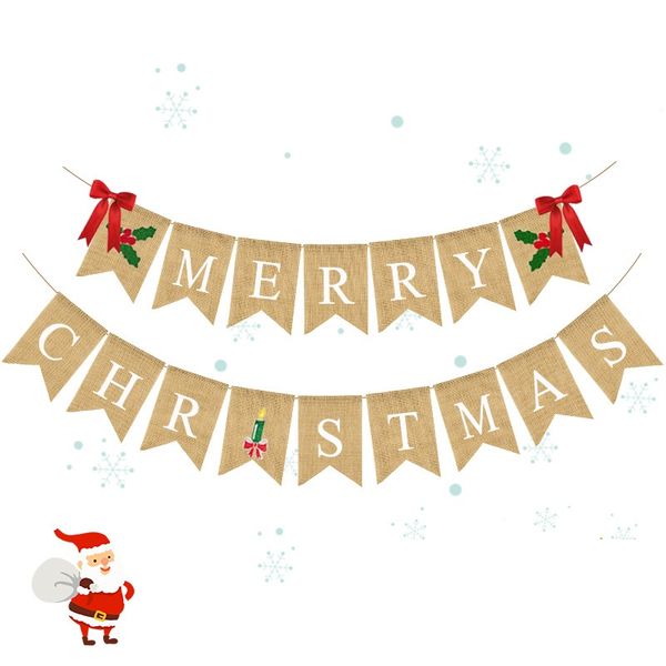 christmas decoration burlap bunting hanging banner rainbow flag home party decorations supplies ornament porch sell
christmas decoration burlap bunting hanging banner rainbow flag home party decorations supplies ornament porch sell