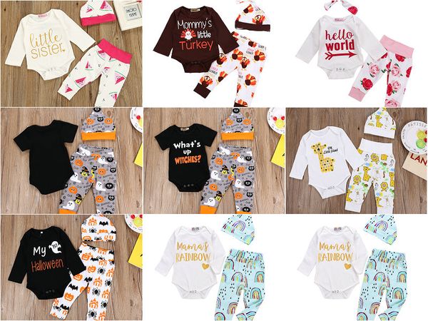 mix 8 colors halloween baby kids cotton cartoon animal printed three pieces clothing sets (romper+pants+hat) bodysuit children cosplay suits, White
mix 8 colors halloween baby kids cotton cartoon animal printed three pieces clothing sets (romper+pants+hat) bodysuit children cosplay suits, White