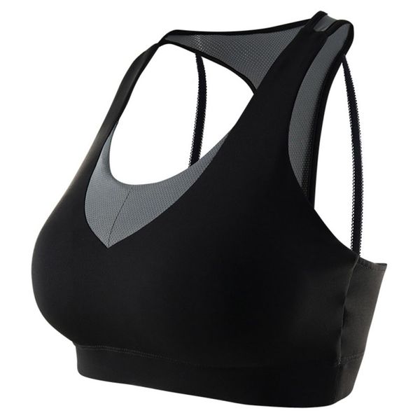 sports bra high stretch breathable padded for running yoga gym seamless fitness women, White;black
sports bra high stretch breathable padded for running yoga gym seamless fitness women, White;black