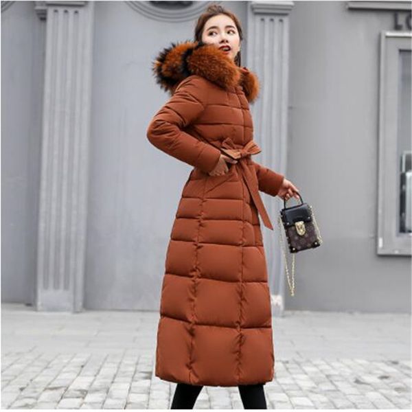 fashion winter women's down jacket 2018 new women down coat big fur collar female warm x long women clothes manteau femme hiver, Black
fashion winter women's down jacket 2018 new women down coat big fur collar female warm x long women clothes manteau femme hiver, Black