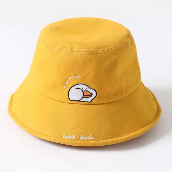 summer women embroidery letters lucky duck fisherman's hat cotton harajuku hip hop bucket hat mens outdoor fishing
summer women embroidery letters lucky duck fisherman's hat cotton harajuku hip hop bucket hat mens outdoor fishing