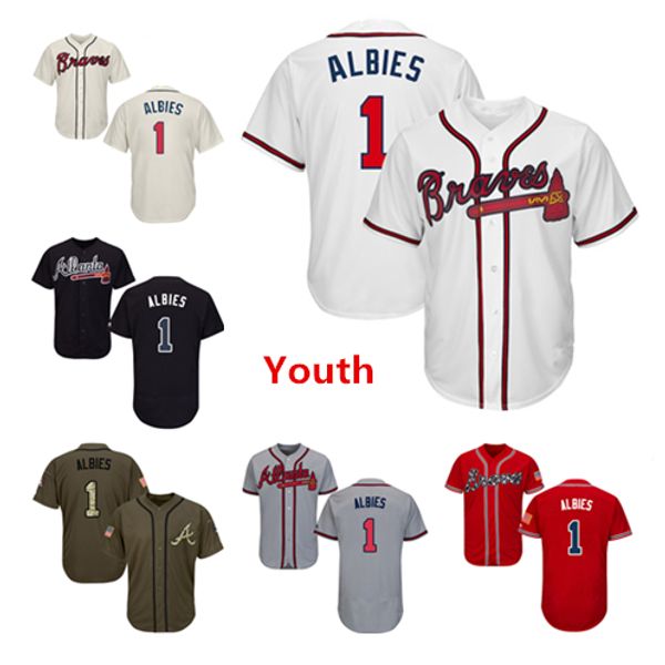 atlanta braves youth baseball jersey